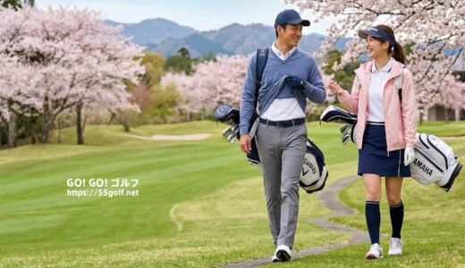 2026年3月最新！春ゴルフの服装選び。気温差に対応するレイヤリング術